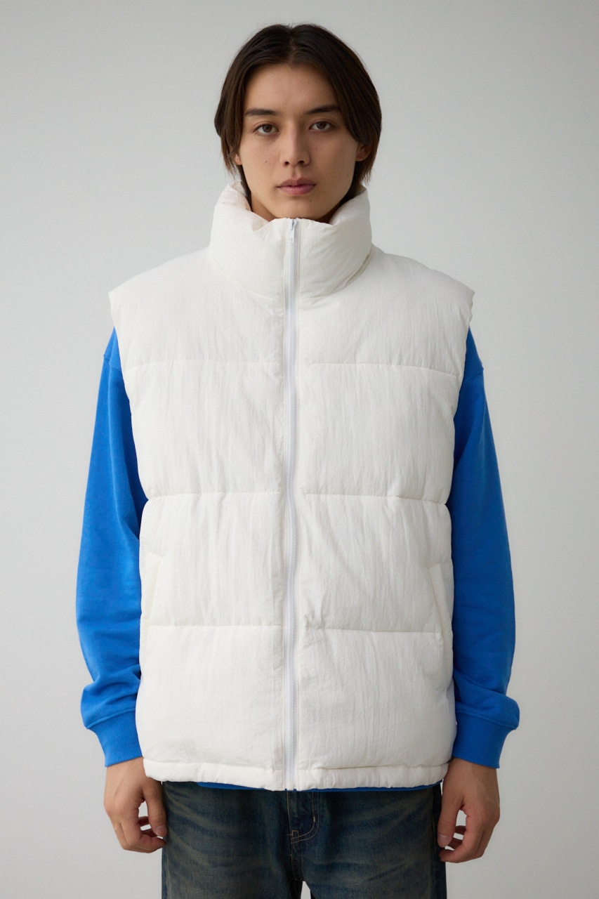 スタンドカラー中綿ベスト｜MEN｜251HAT30-354H｜AZUL BY MOUSSY
