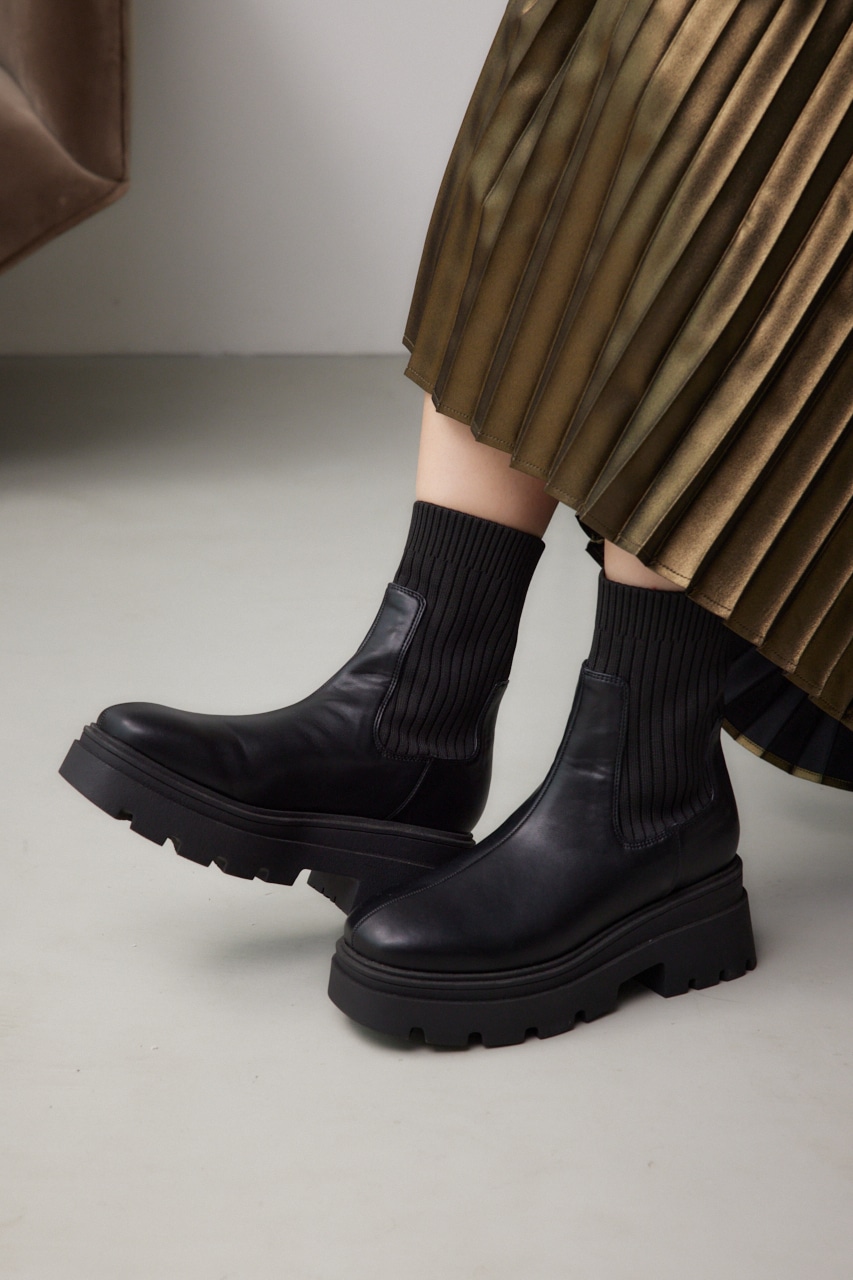 トラックソールソックスブーツ｜WOMEN｜250ISB55-297J｜AZUL BY MOUSSY