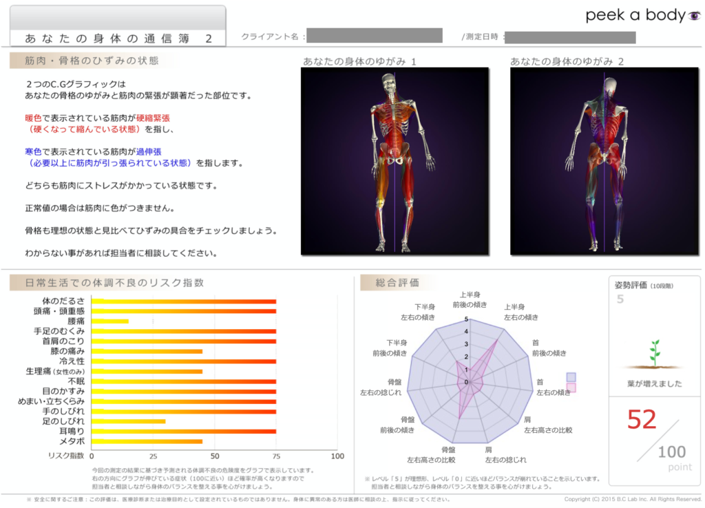 姿勢分析 | あずま整骨院