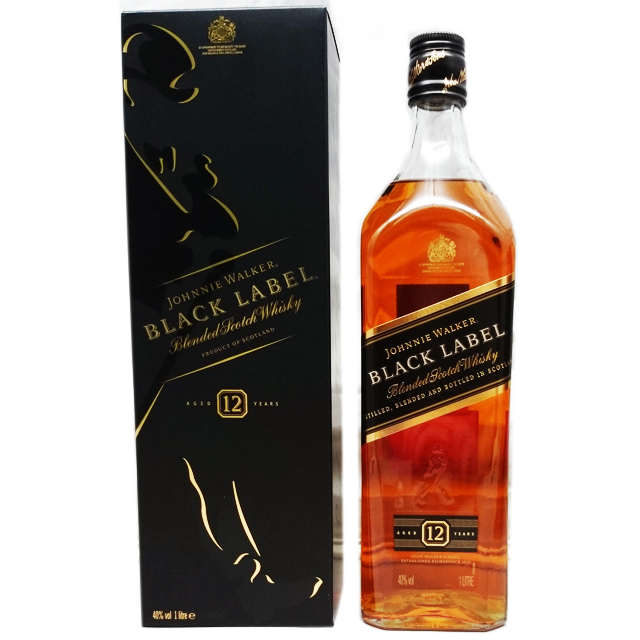 ジョニーウォーカー黒ラベル 12年 1000ml - 東鶴マーケットスクエア