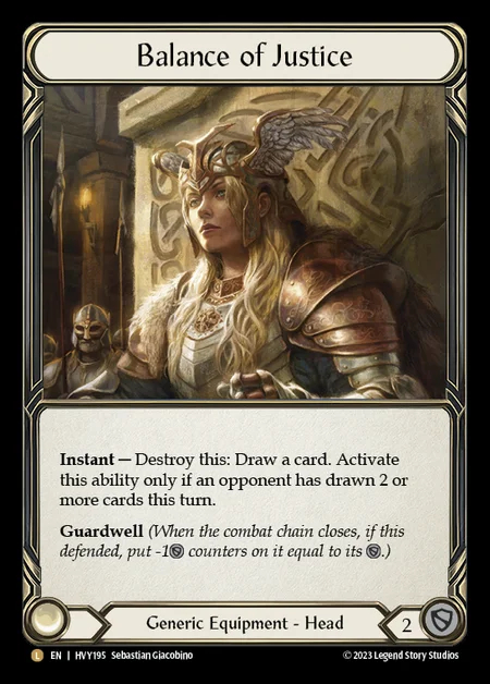 FaB][ENG]公正の守護/Balance of Justice[Rainbow Foil] | カード