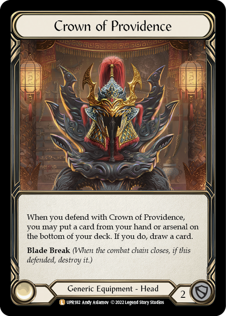 FaB]Crown of Providence[Cold Foil] | カードショップあずまや
