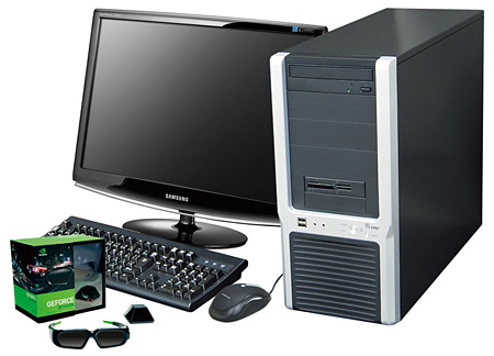 サードウェーブ、ゲームを3Dで楽しめるデスクトップPCと周辺機器の