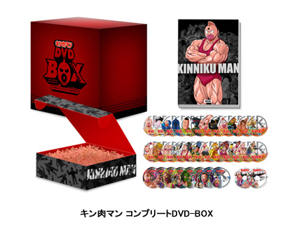 東映ビデオ、「キン肉マン」コンプリートDVD-BOX、復刻版キンケシ418体