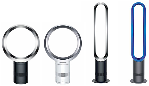ダイソン、羽根のない扇風機「Dyson Coolファン」の新モデル2機種