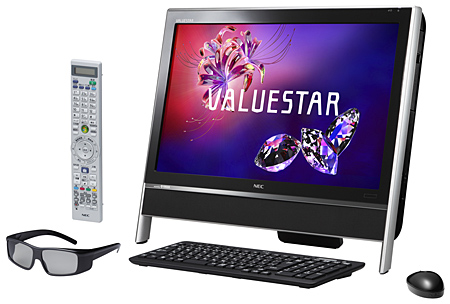 NEC、デザインを一新した液晶一体型PC「VALUESTAR N」シリーズなど