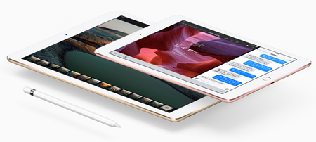 9.7インチの「iPad Pro」が3月31日に発売、新色にローズゴールドを追加