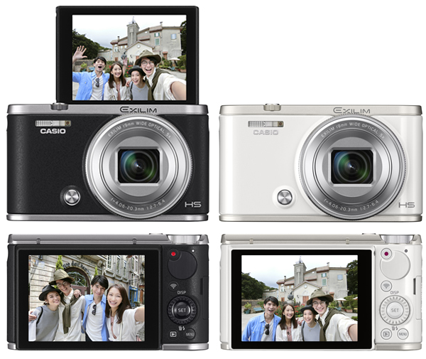 カシオ、超広角19mmレンズを搭載したコンデジ「エクシリム EX-ZR4000