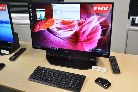 富士通、「FMV」に27インチデスクトップPCを新投入へ、映像と音に