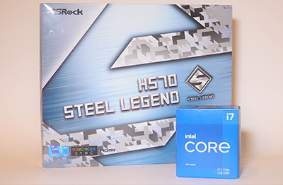 この夏のゲーミングPC自作なら「Core i7-11700」と「H570 Steel