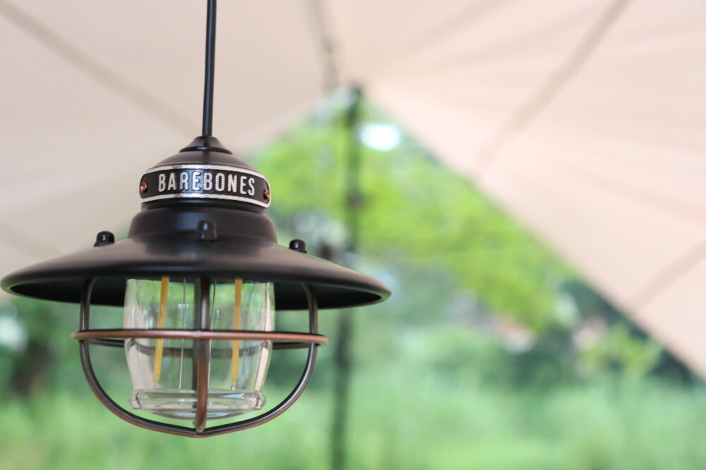 エジソンストリングライトLEDでキャンプサイトが映える！【おすすめ