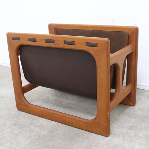 デンマーク サリンモブラー社のヴィンテージマガジンラック – バナル