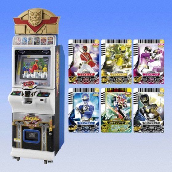 バンダイ 商品・サービスサイト | データカードダス スーパー戦隊