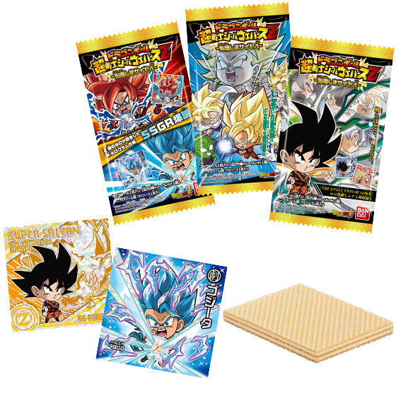 バンダイ 商品・サービスサイト | ドラゴンボール超戦士シール