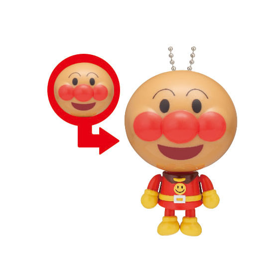 それいけ！アンパンマン おっきなぷらりんアンパンマン4｜ガシャポン