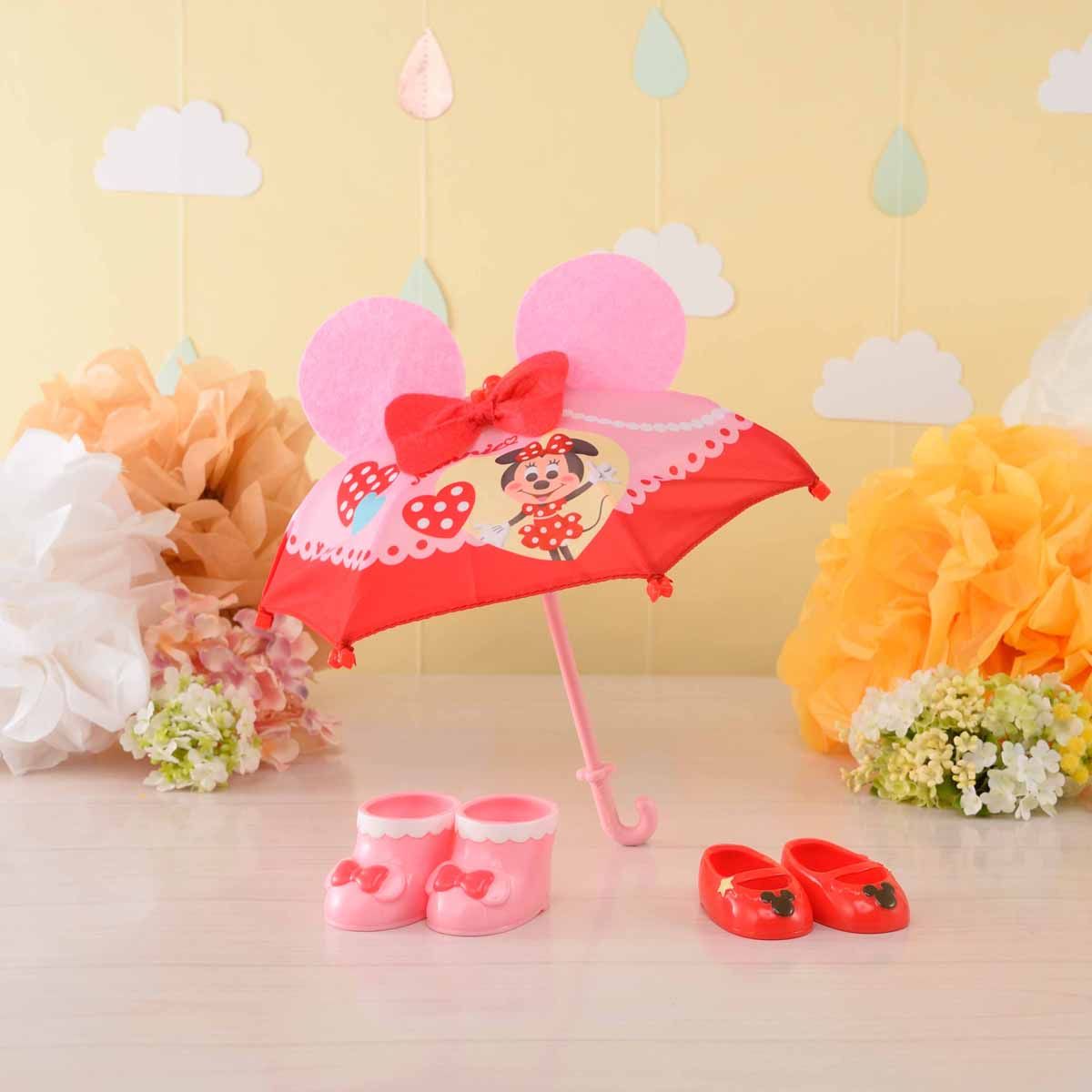 レミン＆ソラン ｜ ミッキー＆ミニー かさ＆くつセット | BANDAI TOYS