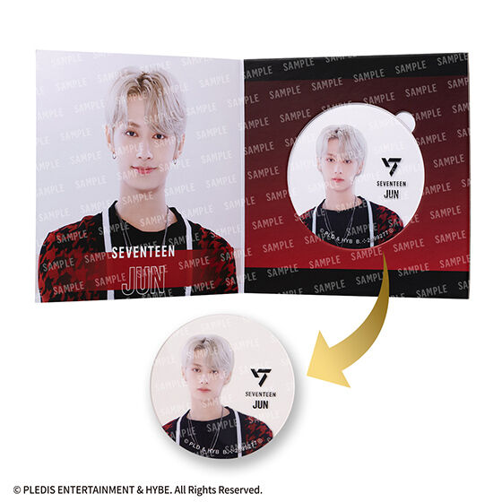 フラットガシャポン】SVTアクリルコースターディスプレイ From PLEDIS