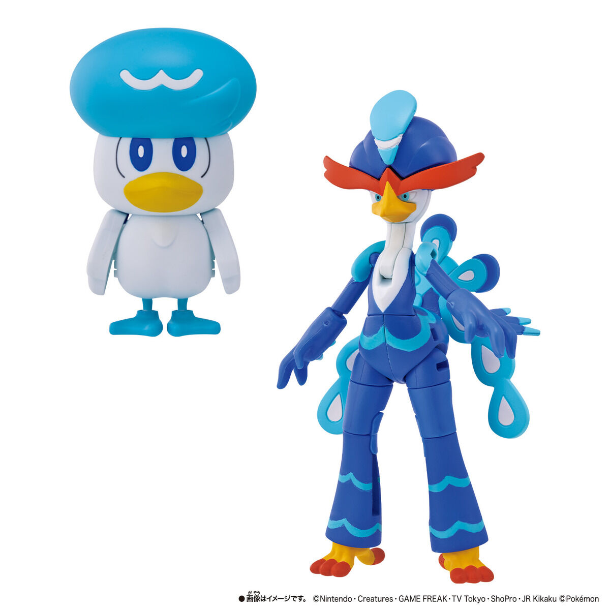 ポケモンチェンジ クワッス／ウェーニバル | BANDAI TOYS