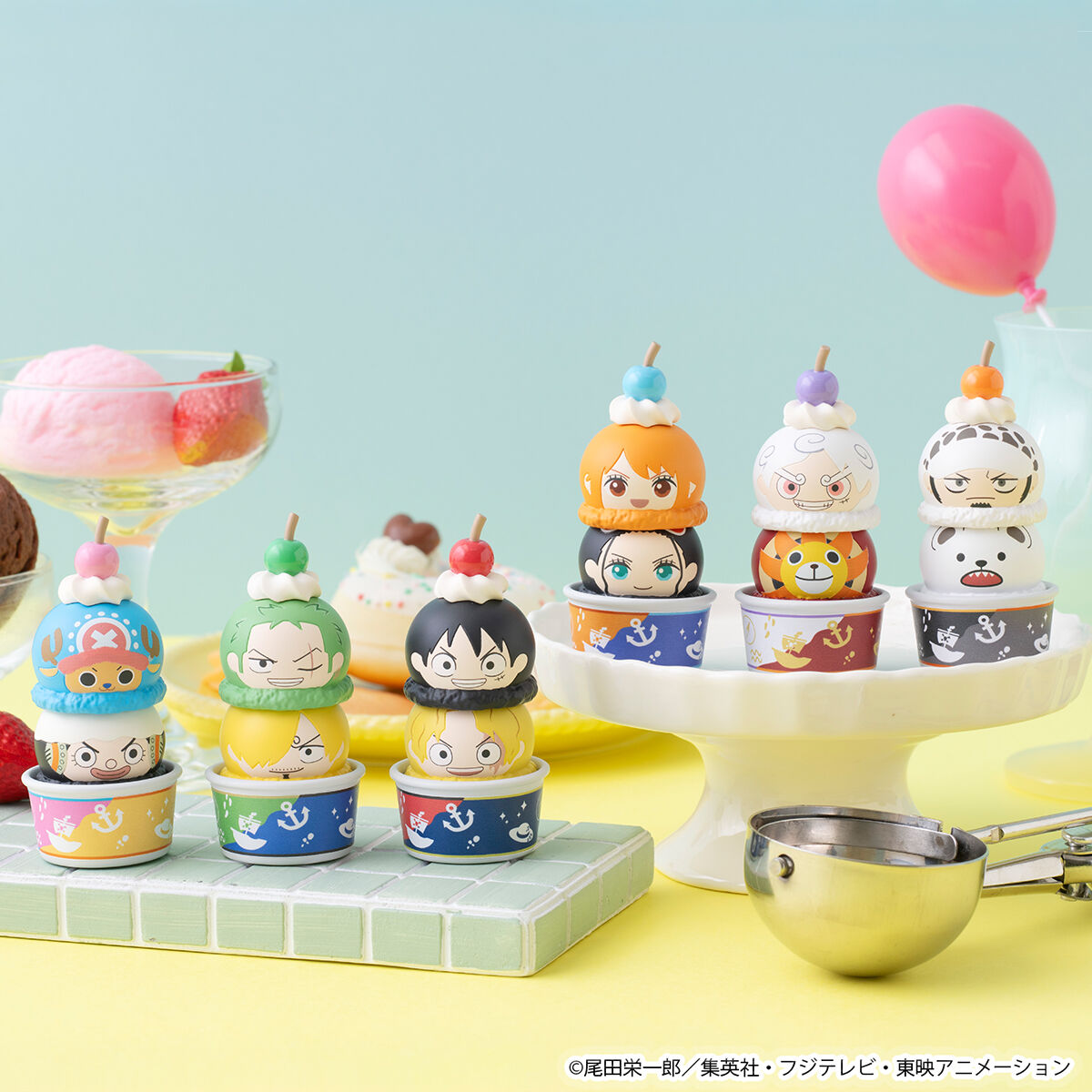 つみちぇん ONE PIECE 【ワッフルコーンカップ付きセット】 | ONE