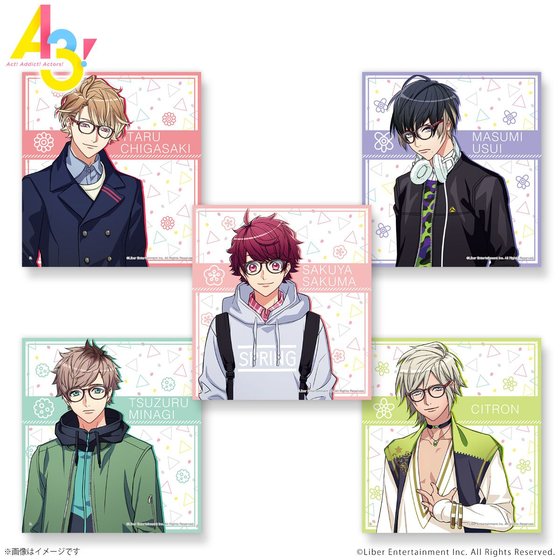 A3!×JINS×BANDAI」のコラボメガネ全20種が予約解禁！ケースや