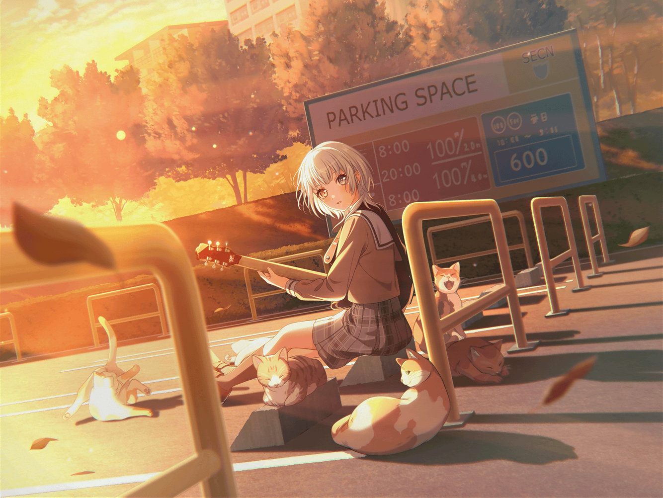 コインパーキングの猫] 要 楽奈 | バンドリ！ ガールズバンドパーティ