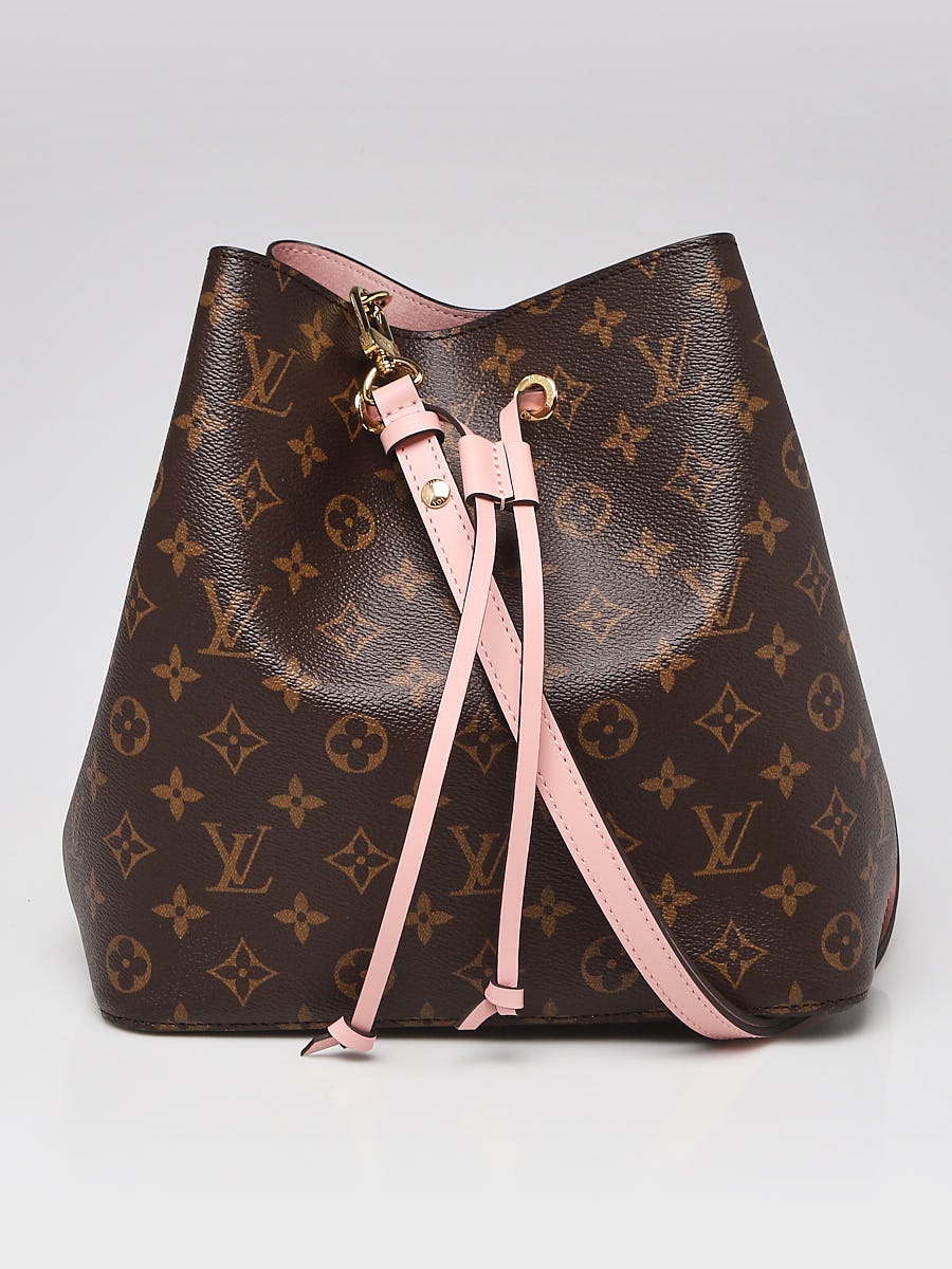 Louis Vuitton Rose Poudre Monogram Canvas Neonoe Bag | Yoogi's Closet