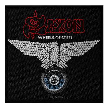 Saxon Wheels Of Steel Patch Novelties | Loudtrax