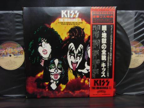 Backwood Records : Kiss The Originals II Japan TOUR ONLY 3LP OBI