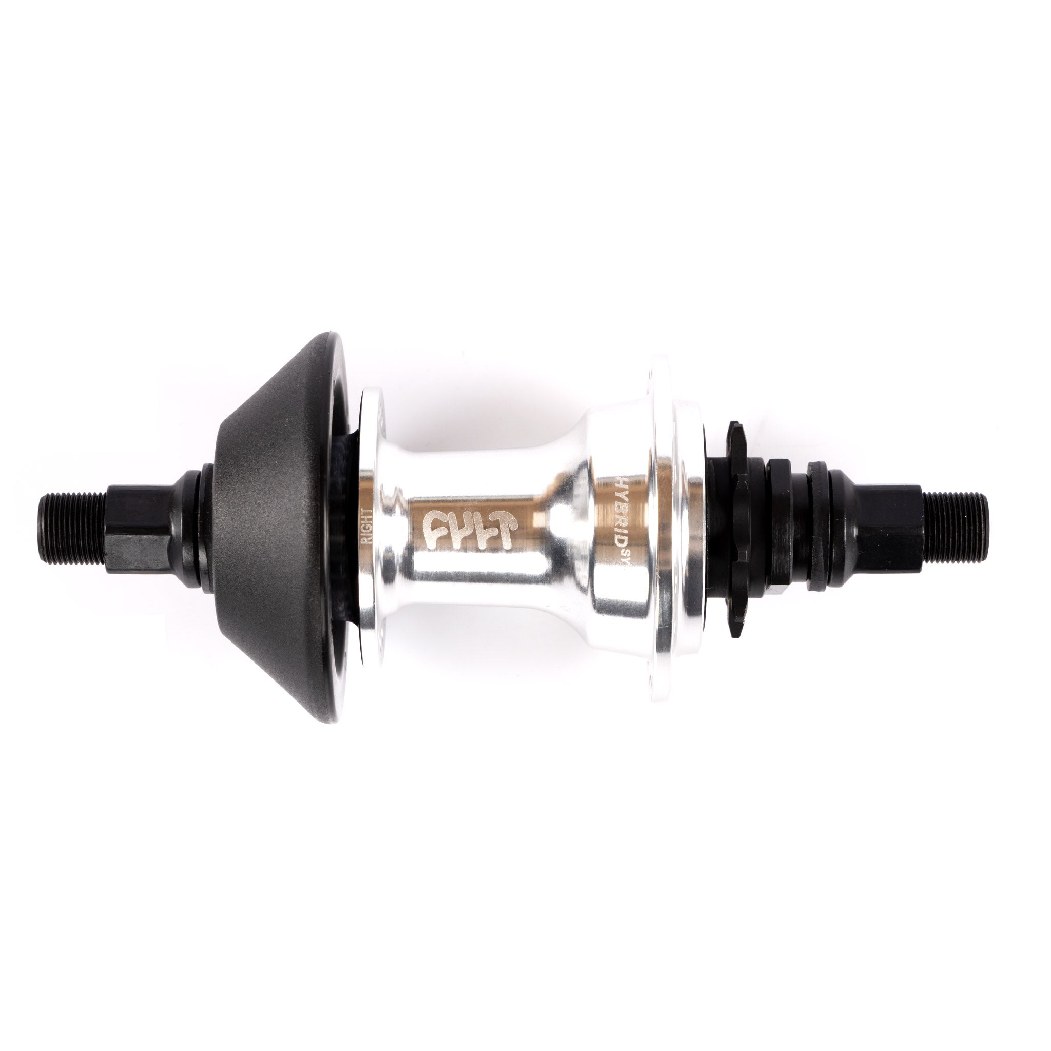 Cult RHD Hybrid Cassette Hub Silver | Cult BMX | Backyard