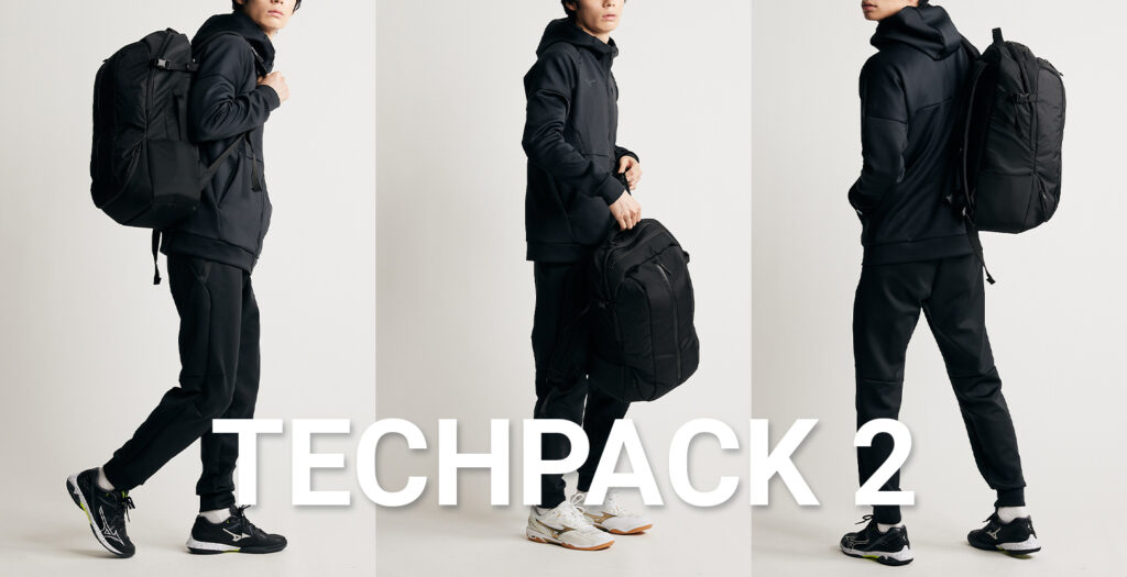 ラケットバッグの悩みに対する新提案！！ミズノのテックパック（Tech