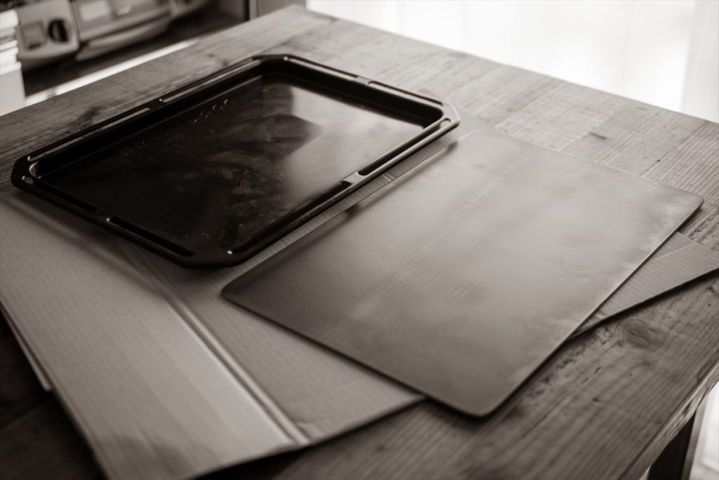 オーブンの天板はオーダーメイドでフラットにするといいよ | ばくばクック