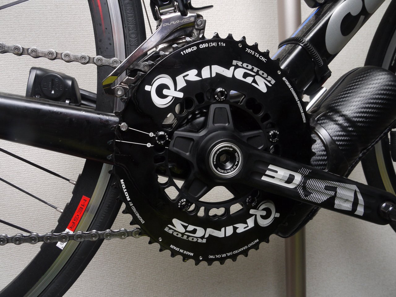 ROTORのクランクと楕円チェーンリング - ばっきーのテキトー日記