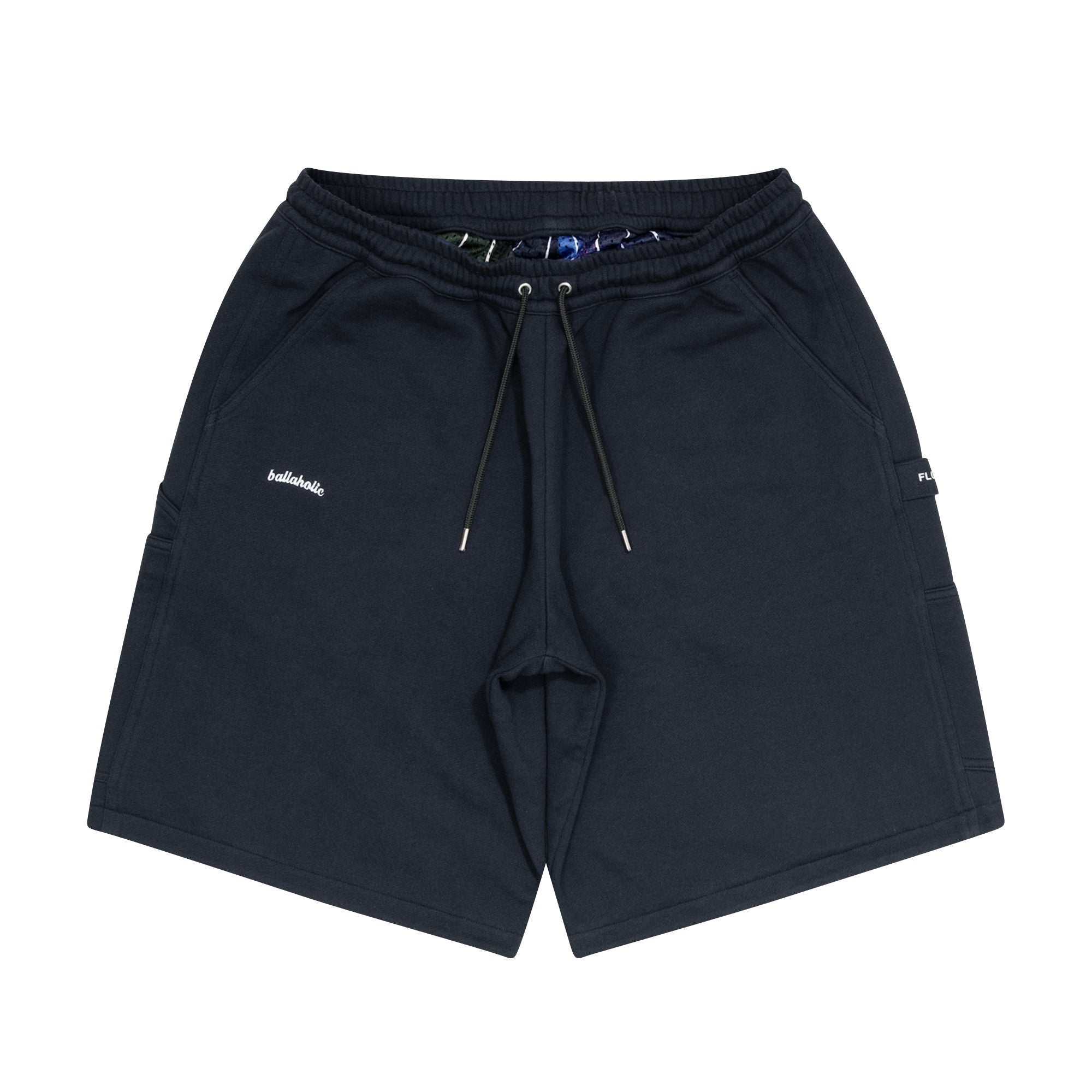 LEEGET × ballaholic Reversible Painter Sweat Shorts -FLUID MOVE