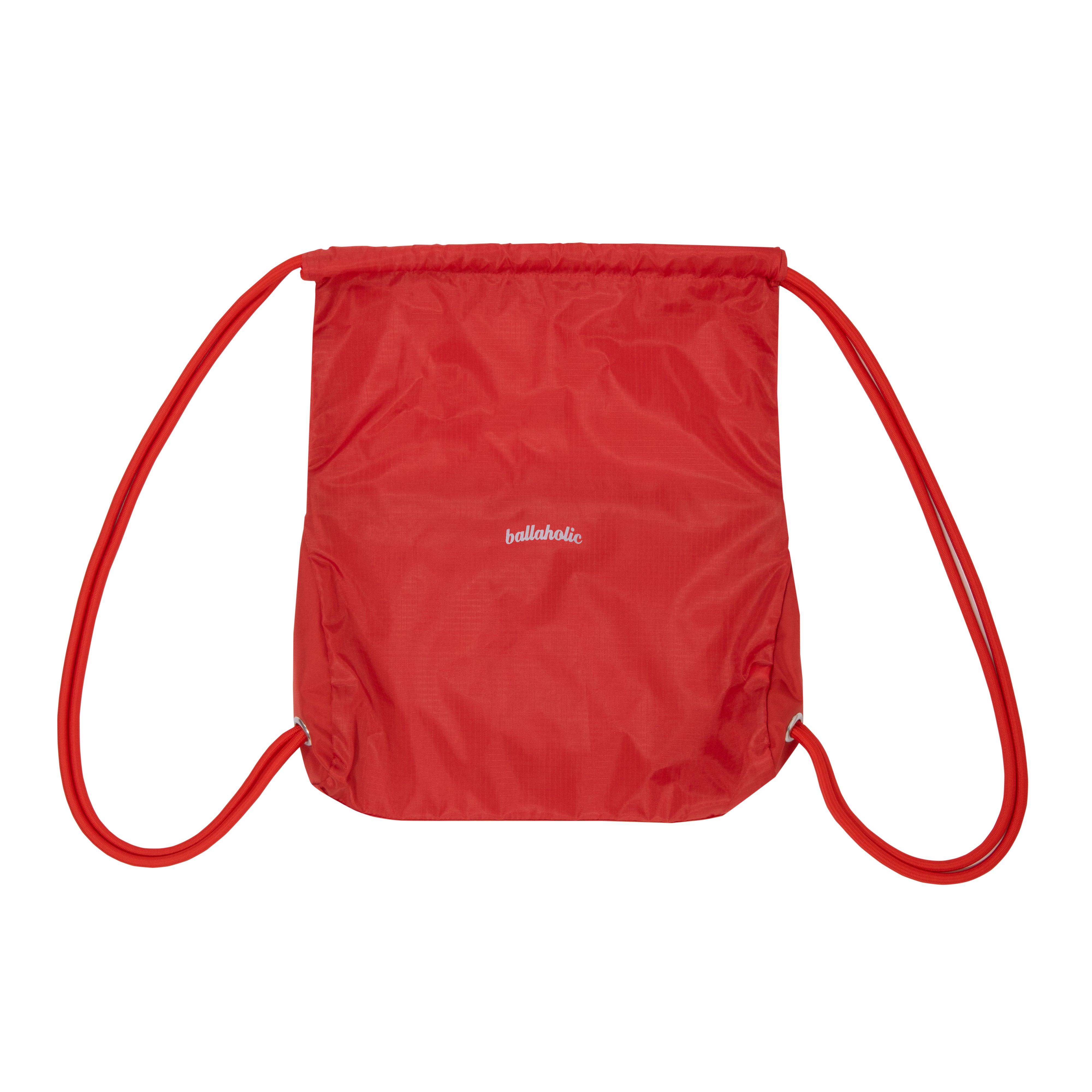 Logo Zip Pocket Gymsack (red) – ballaholicオンラインショップ
