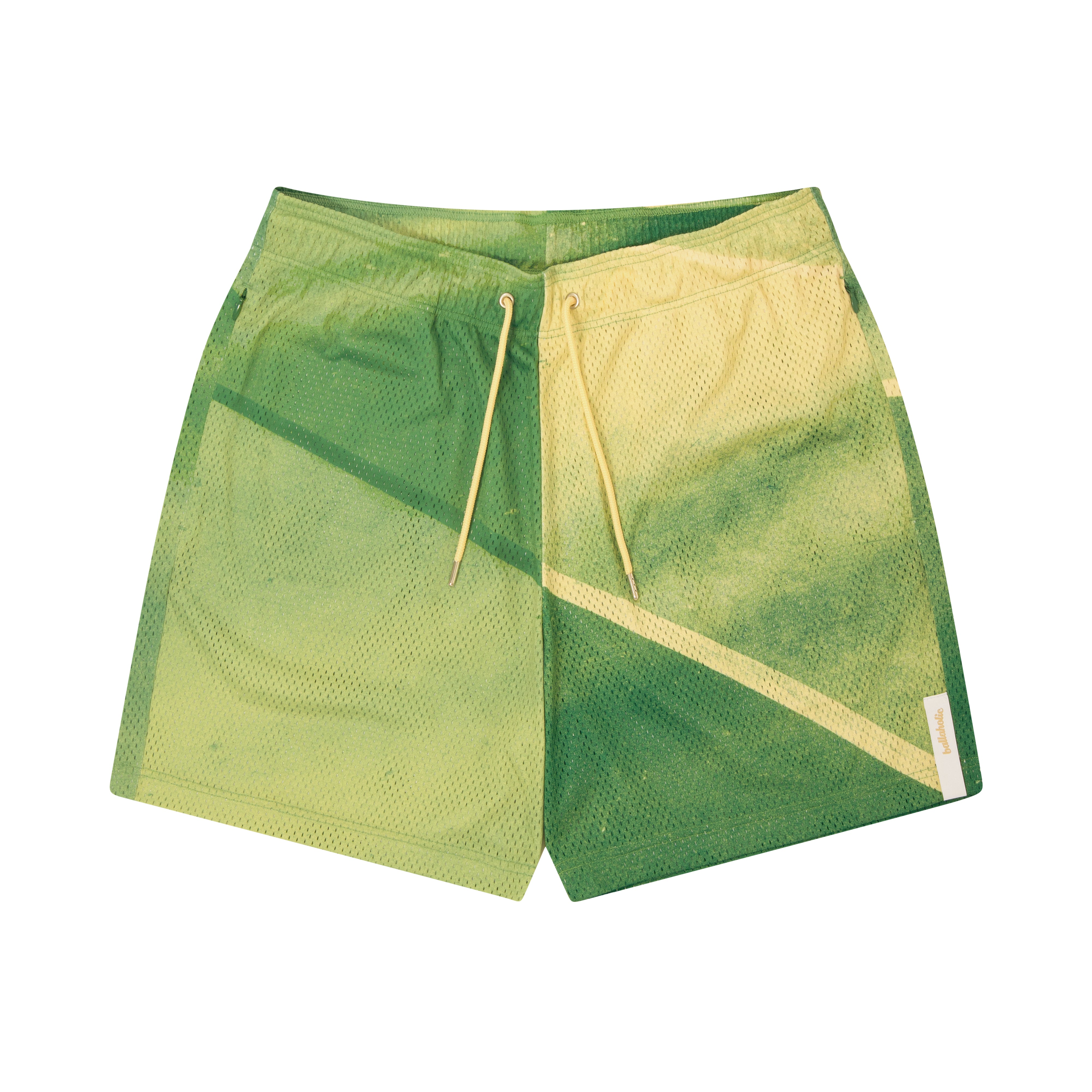 Courtline Zip Mesh Shorts (green) – ballaholicオンラインショップ