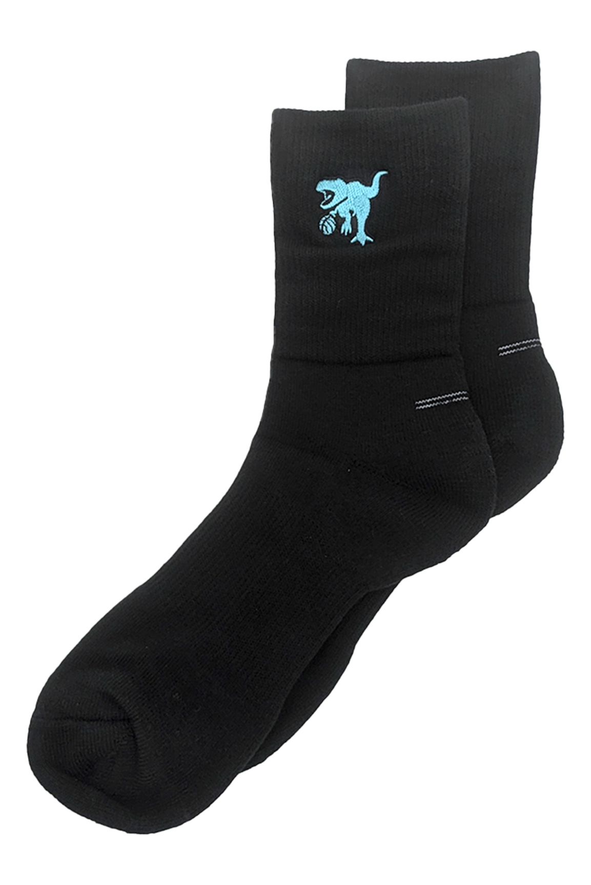 セミロングソックス [ブラック] | BALLER'S Hoop Factory オンラインストア