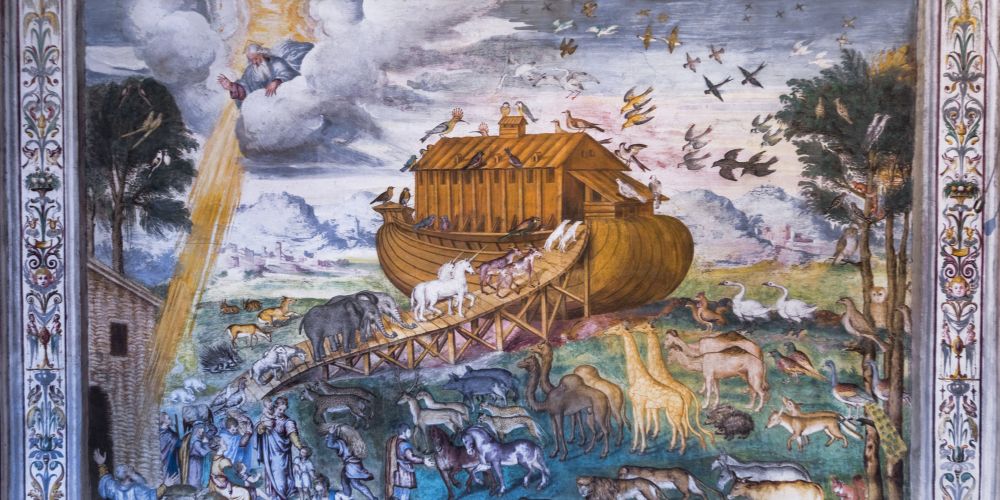 イスラエルの民の歴史である旧約聖書の創世記に記述されるノアの方舟