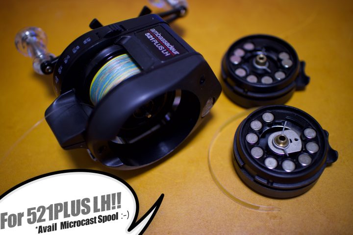 リール Abu Garcia ambassadeur 521XLT PLUS アブ アンバサダー 521 XLT プラス スプリント ABU PLUS SPRINT 右巻き