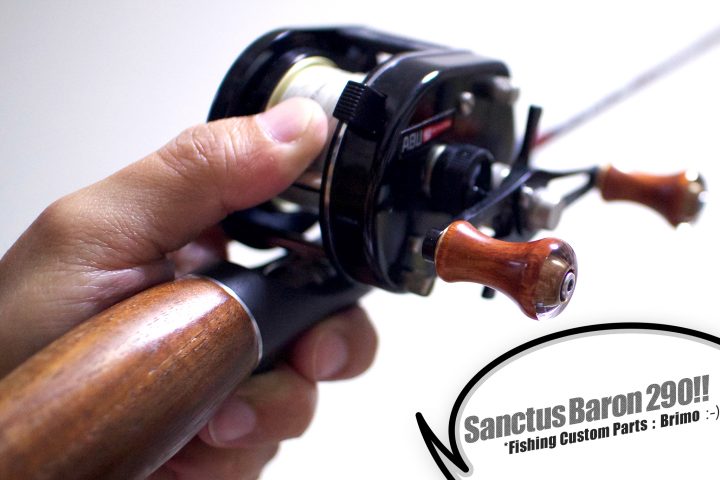 アブガルシア ABU アンバサダー１０００C ウッドノブハンドル仕様