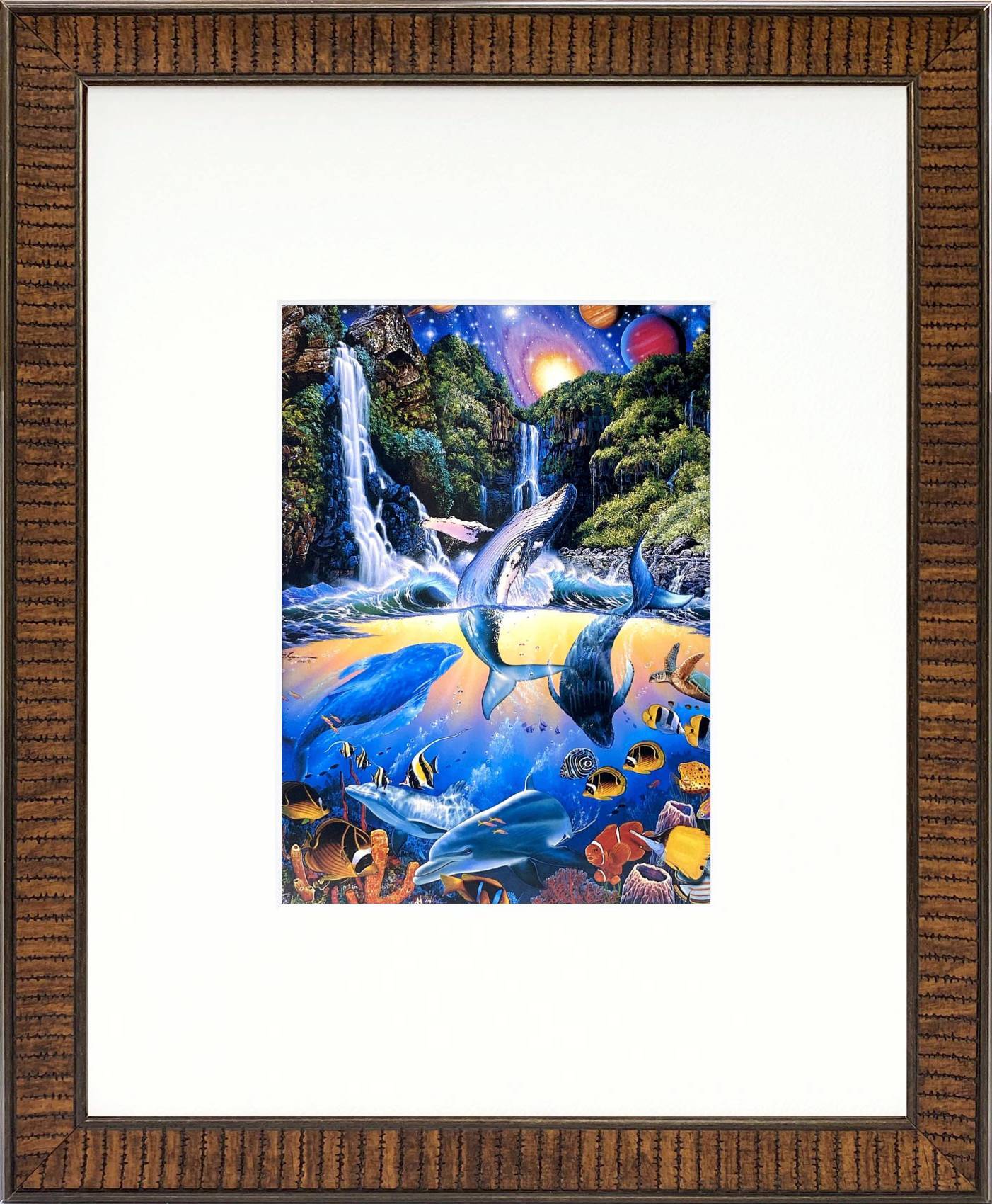 ラッセン ミニアート「サンクチュアリ」額縁 2種展開 絵画 インテリア