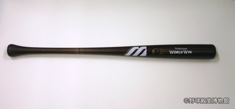 高橋慶彦 使用バット 野球殿堂博物館