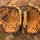 久保田スラッガー,軟式グラブ,硬式グラブ,湯もみ,湯もみ型付け,型付け