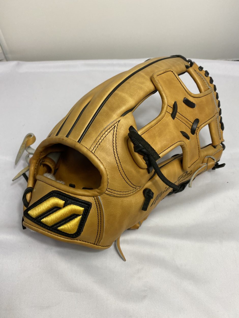 ミズノプロ,松井秀喜,クロス55M,型付け,外野手用,ノースヨーロピアン