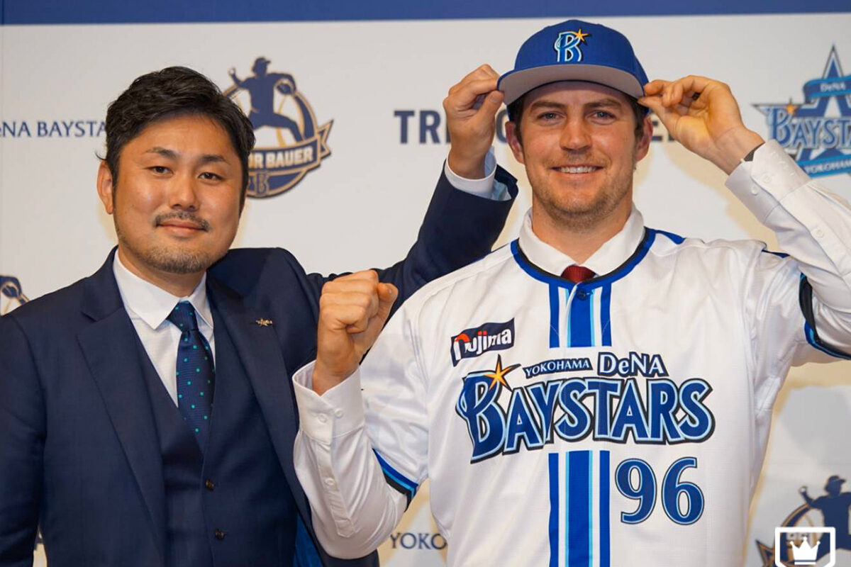 DeNAに加入した超大物トレバー・バウアーが入団会見「一番大事なのは