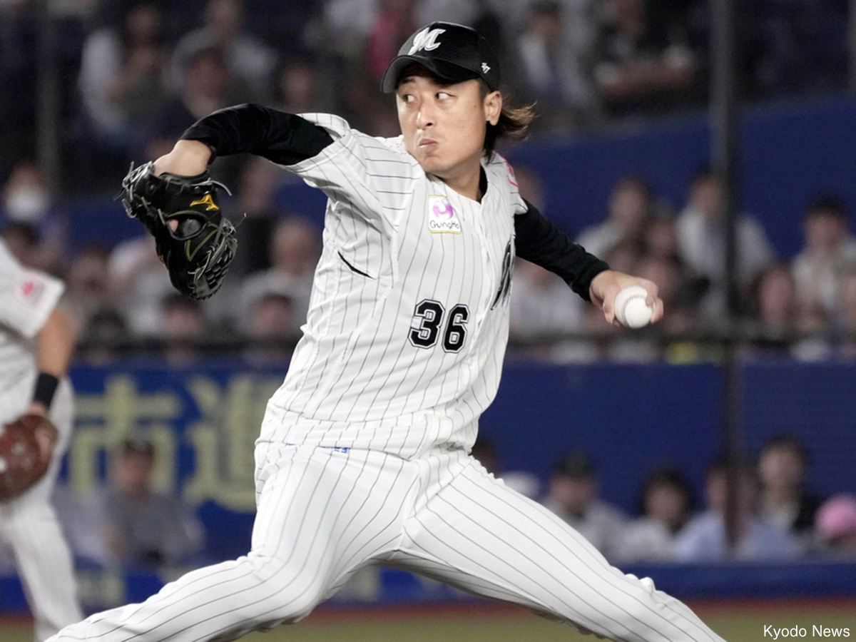 3*T様 千葉ロッテマリーンズ 坂本光士郎 投手 ネオクラシックキャップ