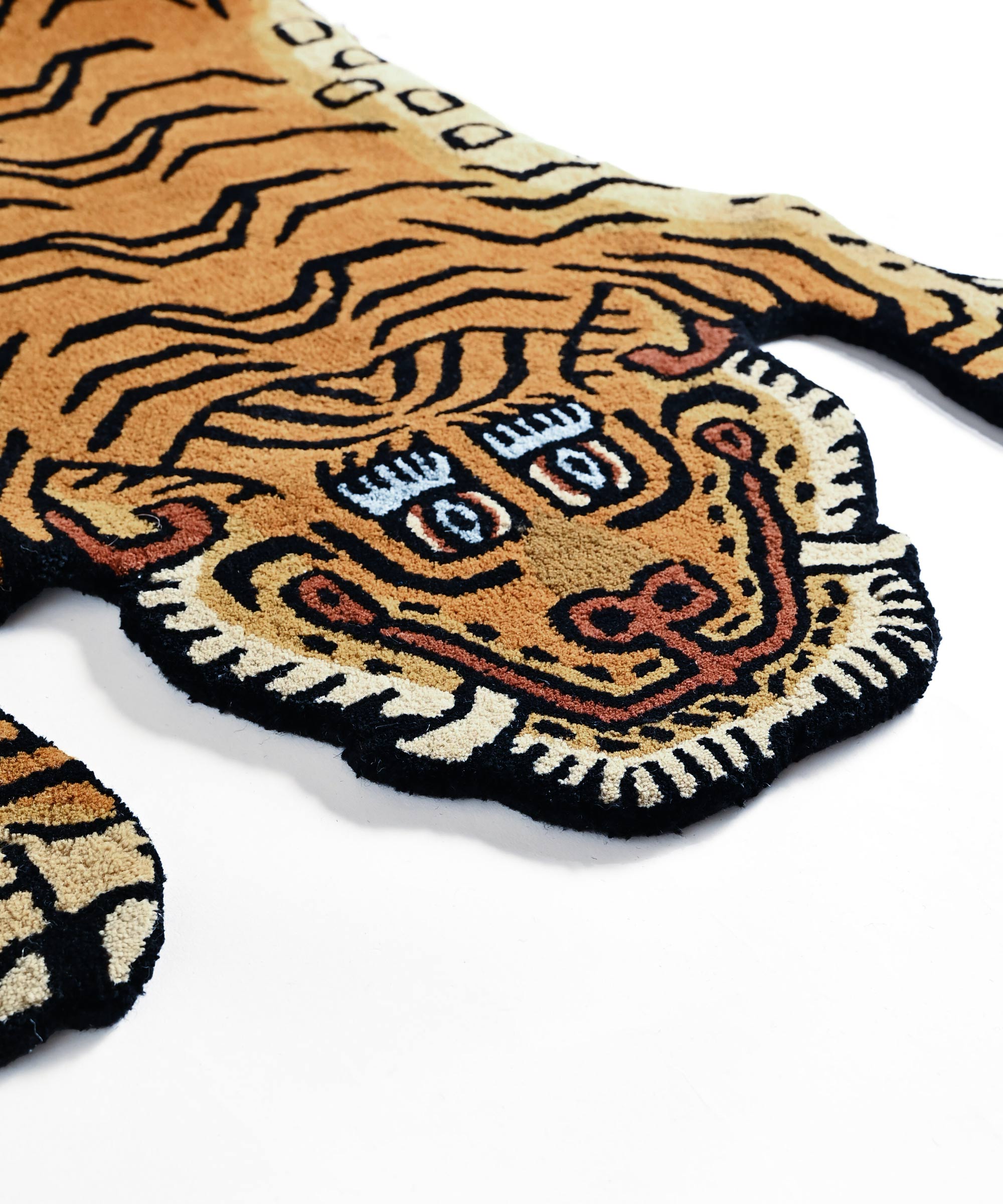 DETAIL/ディティール】Tibetan Tiger Rug チベタンタイガーラグ M