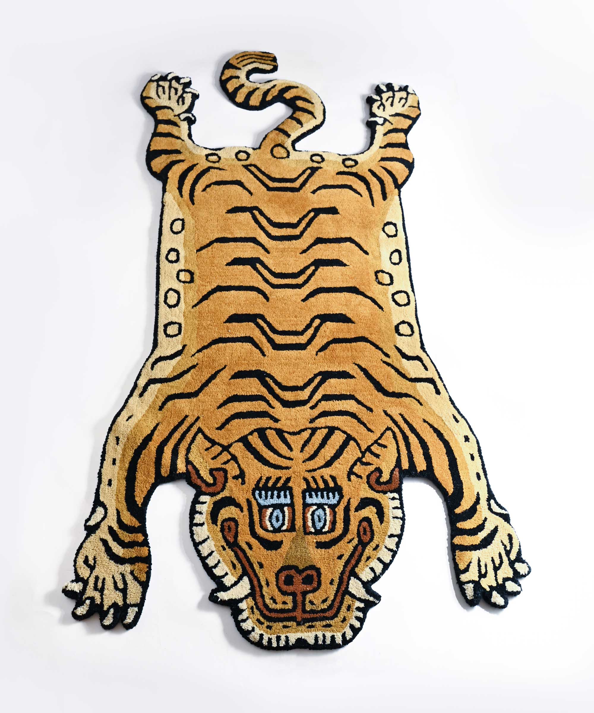 DETAIL/ディティール】Tibetan Tiger Rug チベタンタイガーラグ L