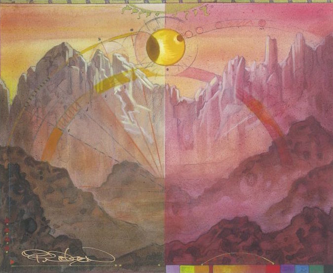 Guru Mountain by Terese Nielsen « Basic Land Art