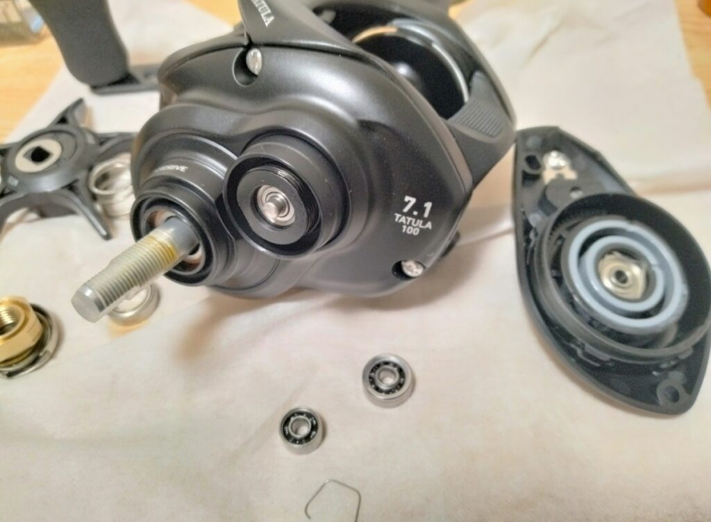 24タトゥーラ TW100ベアリング追加 | basslife