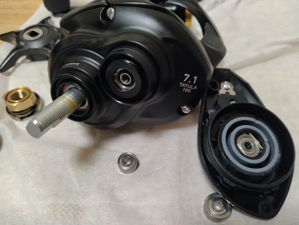 24タトゥーラ TW100ベアリング追加 | basslife